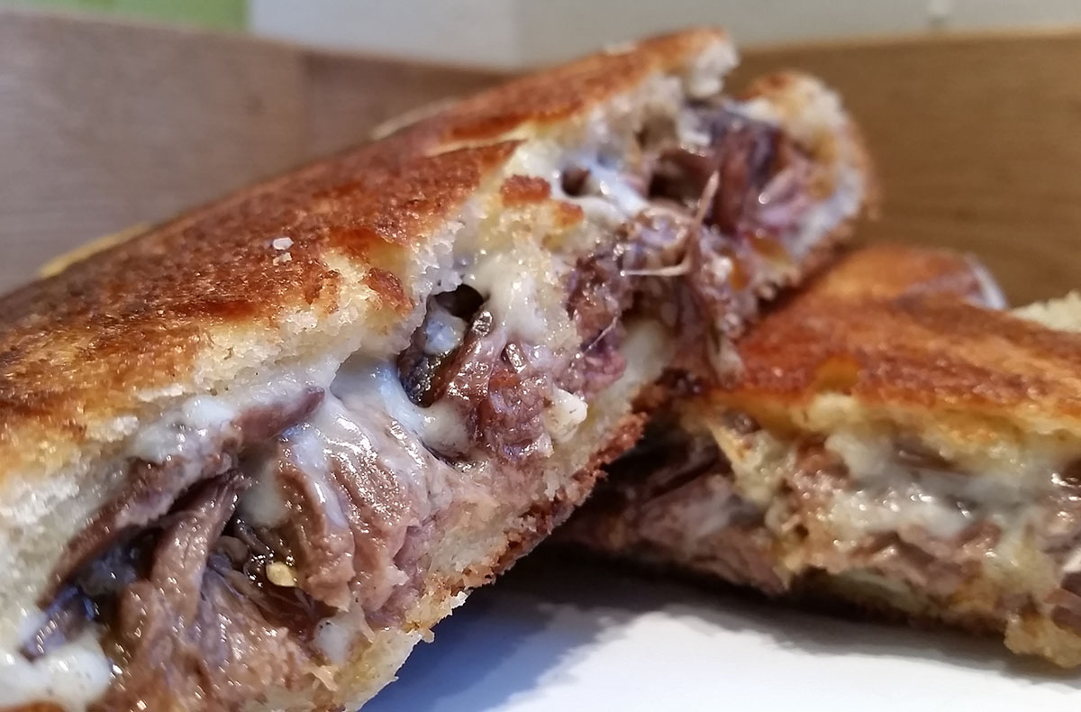 Short Rib Grilled Cheese at Mike & Patty’s, Bay Village
