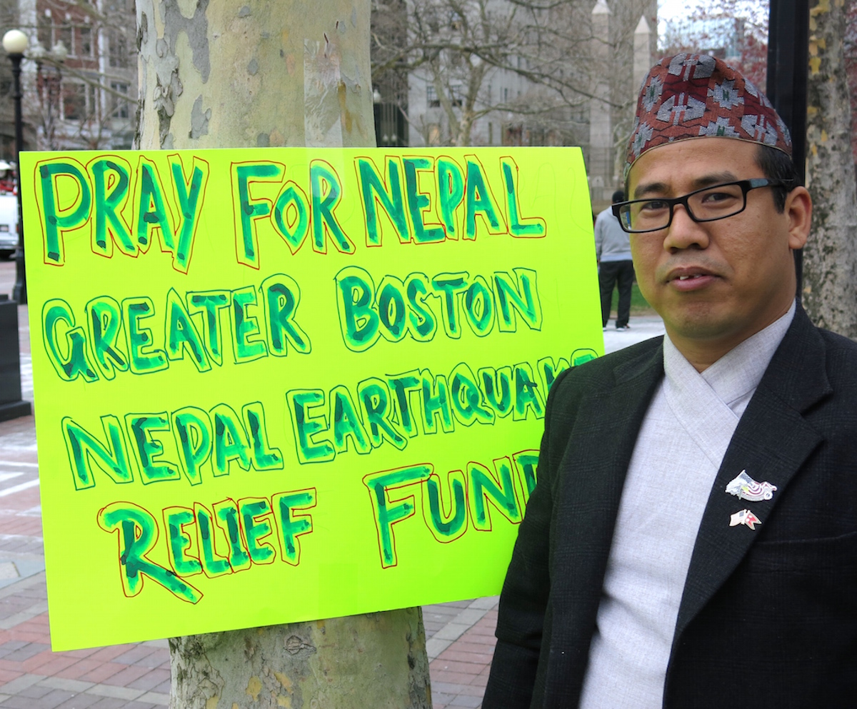 Milan Kumar Karki came to Boston from Nepal about six years ago. 