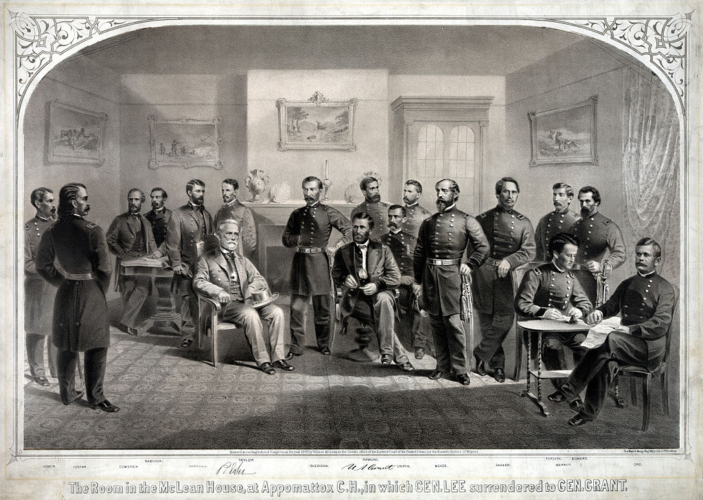 Appomattox Courthouse Surrenderimage via Wikimedia Commons