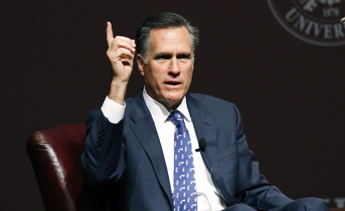 Mitt Romney Photo by Rogelio V. Solis / Associated Press