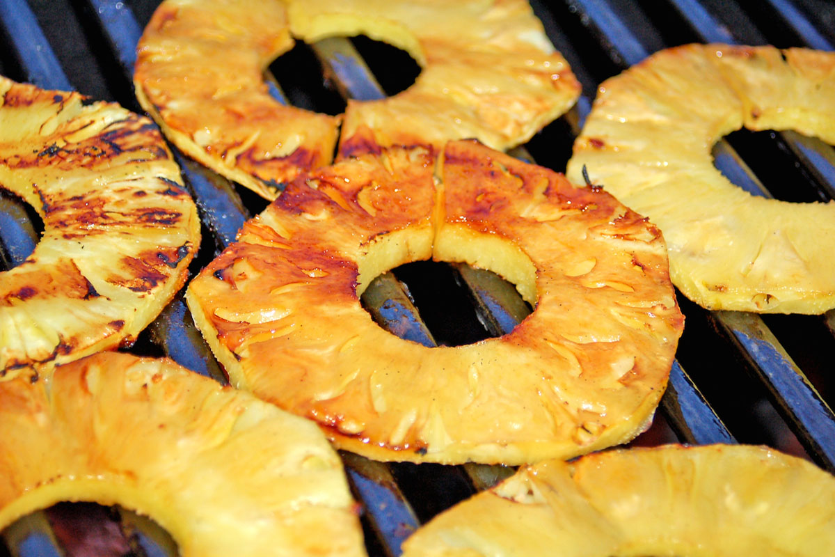 Grilled pineapple via Pockafwye/Flickr