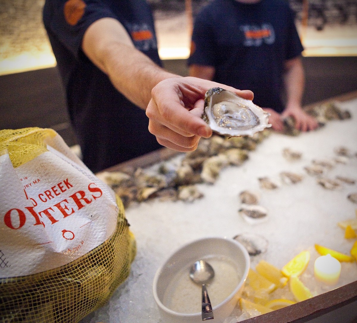 Photograph courtesy of Island Creek Oyster