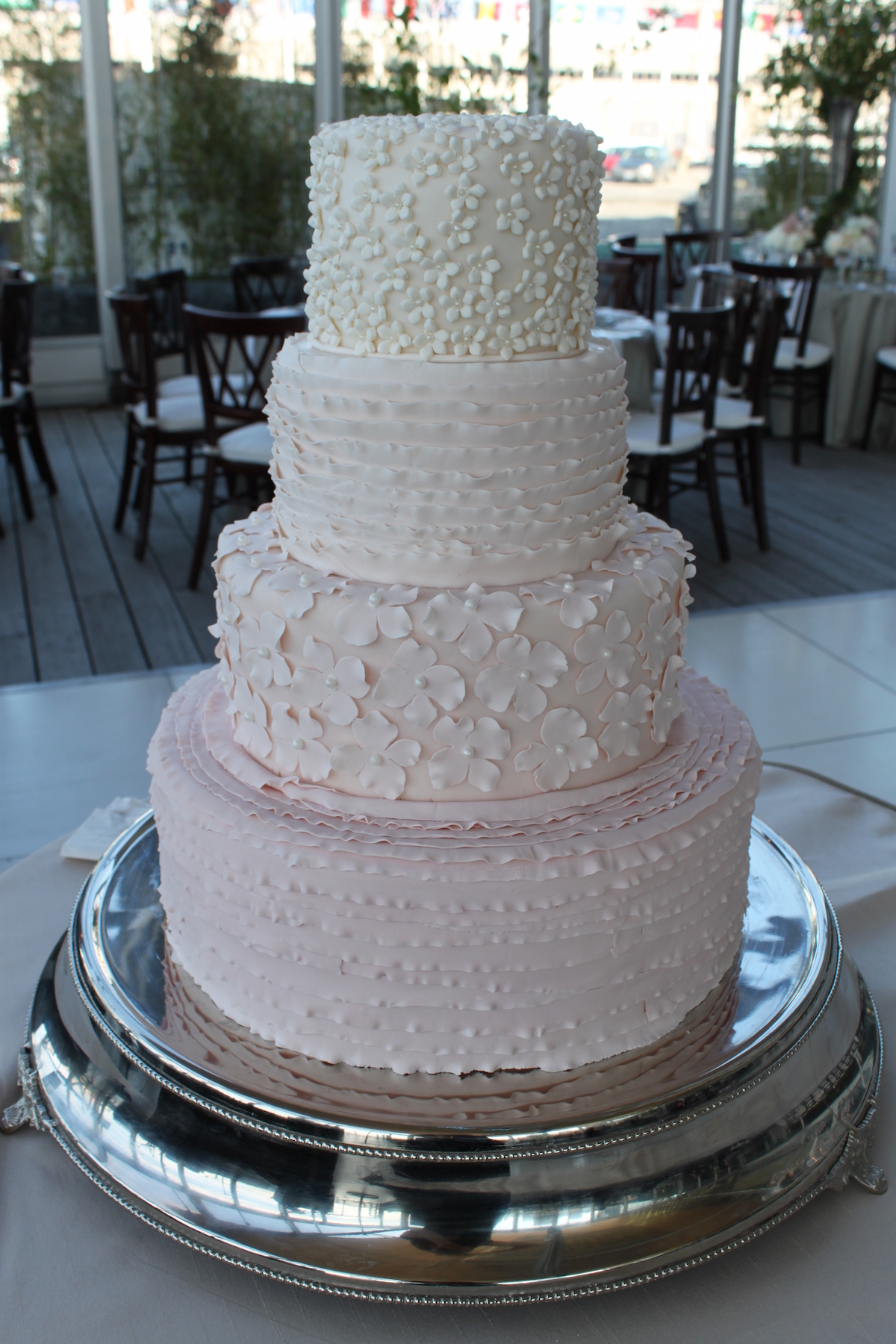 Textured Wedding Cake Ideas from Boston