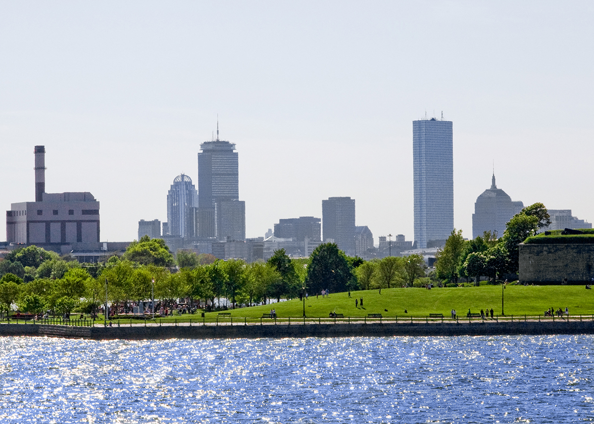 Boston Skyline from Castle Island by David Fox on Flickr/Creative Commons