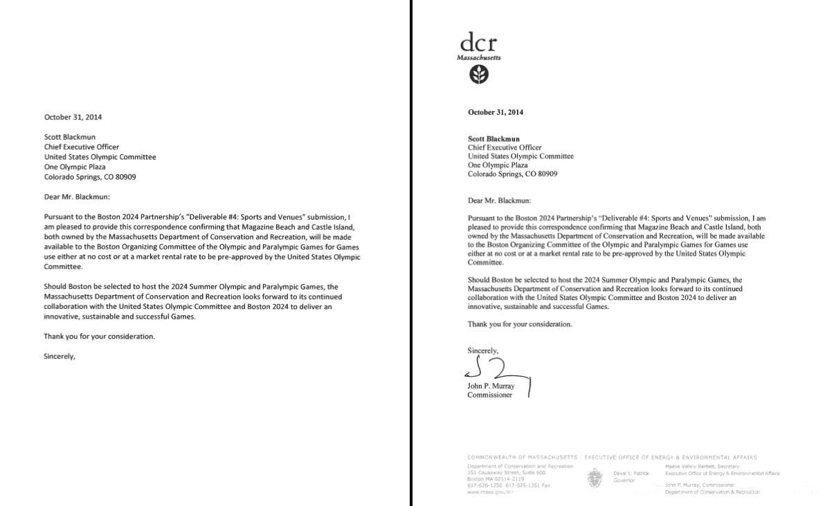 DCR Letter