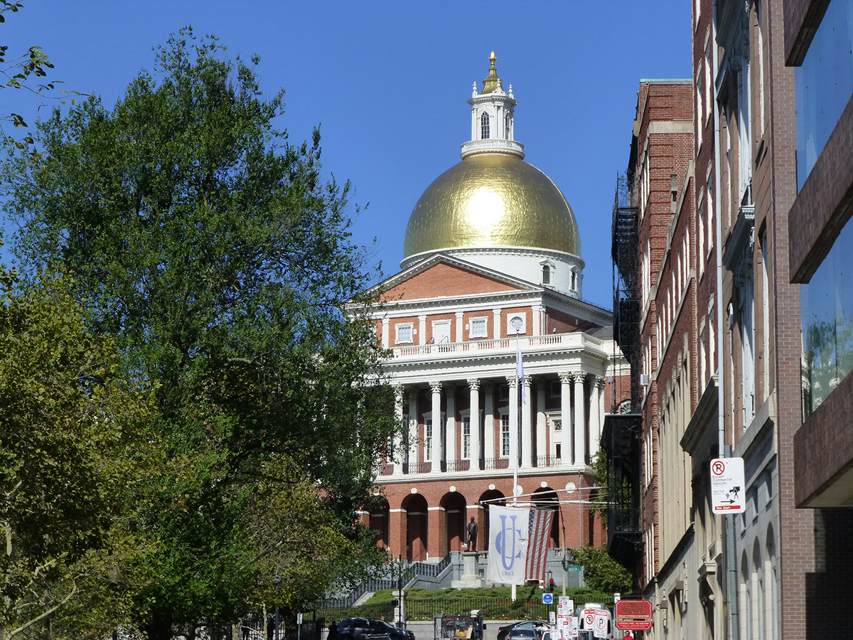 Massachusetts State House via Mass. Office of Tourism. 