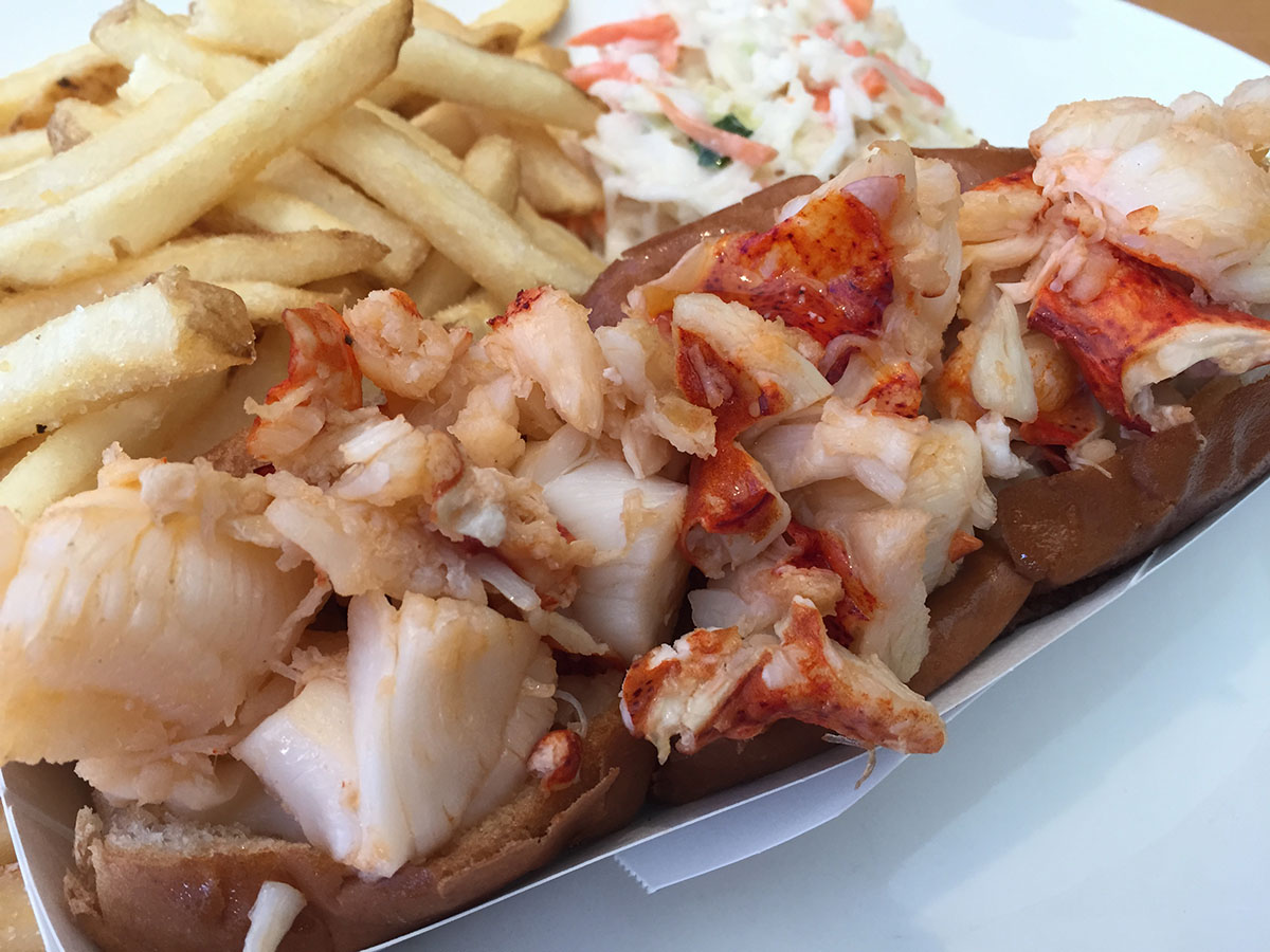 Legal Sea Foods Butter-Poached-Lobster Roll