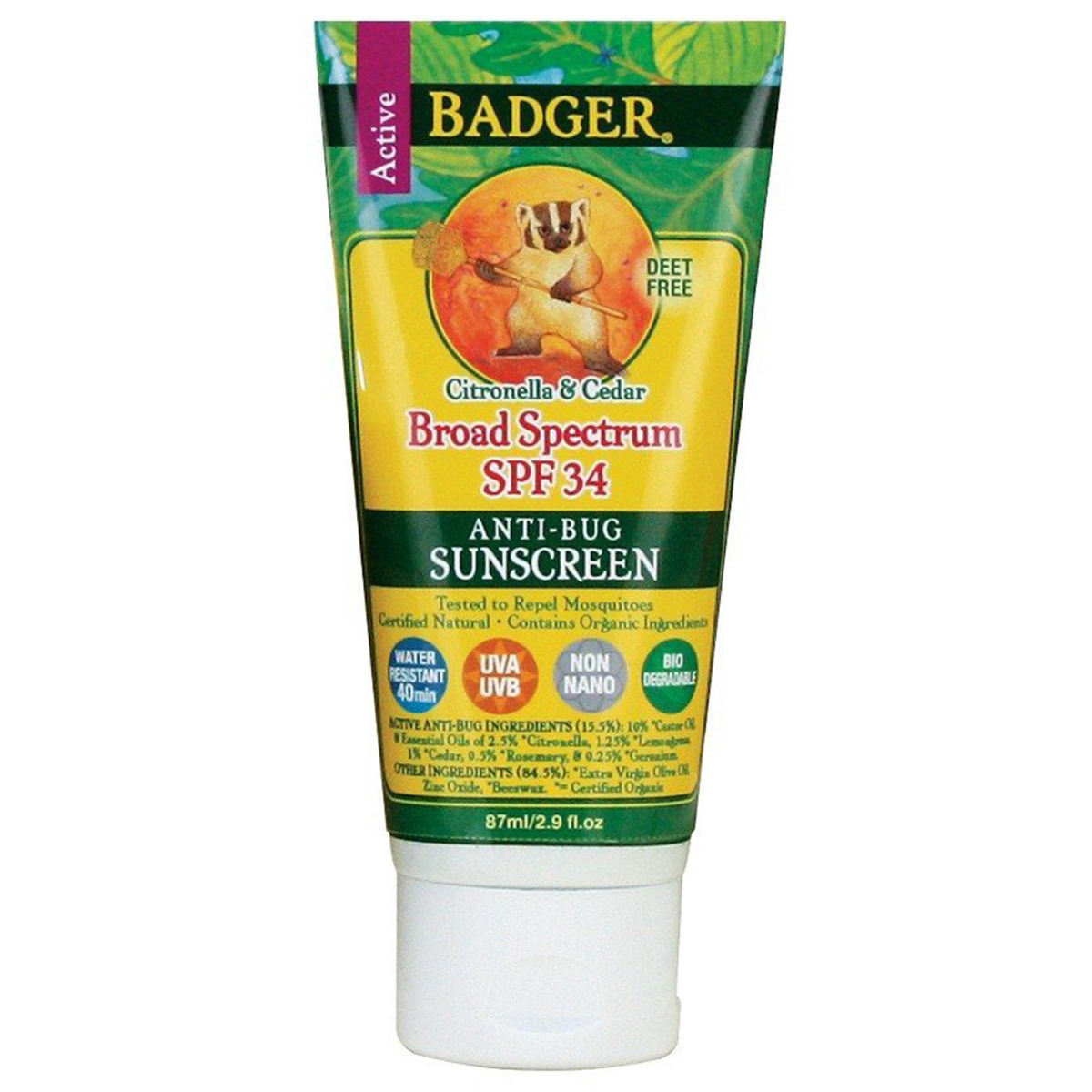 Badger Anti-Bug Sunscreen