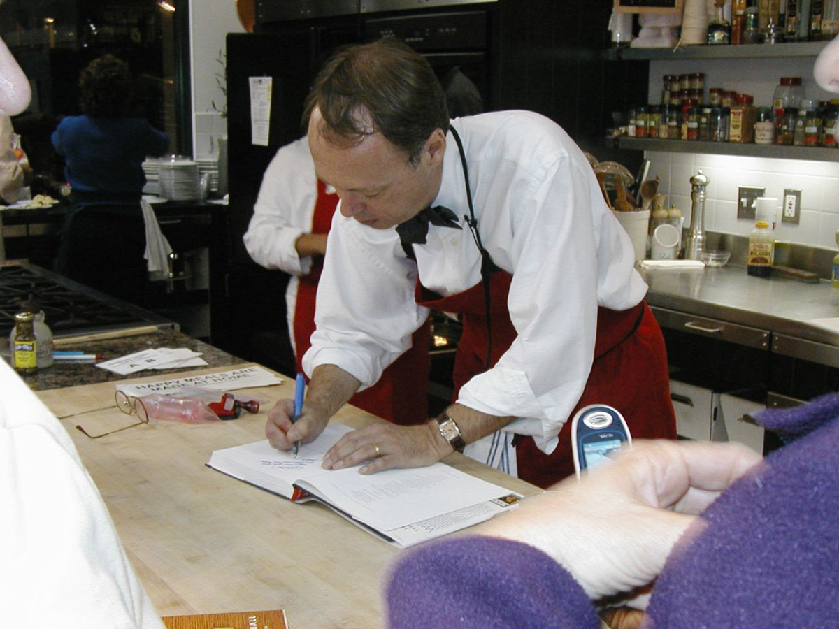 Christopher Kimball on set at America's Test Kitchen BY Scott Mindeaux ON FLICKR/CREATIVE COMMONS