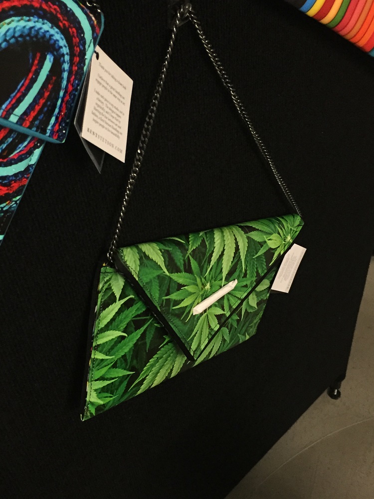 The "Herb Clutch," by designer Kent Stetson. 