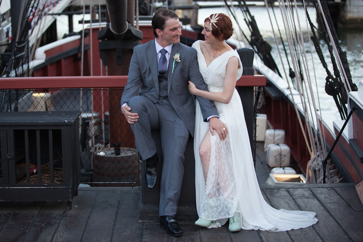 Boston Tea Party Ships and Museum wedding