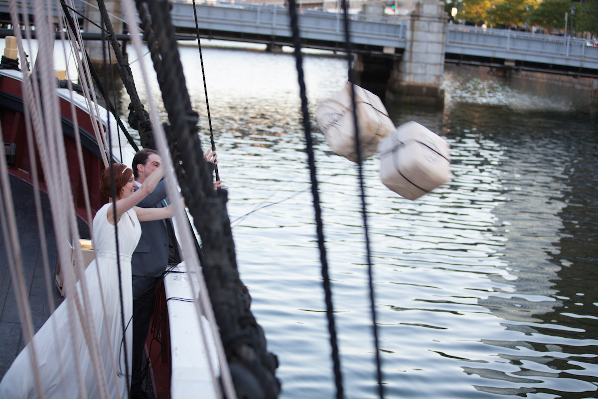 Boston Tea Party Ships and Museum wedding