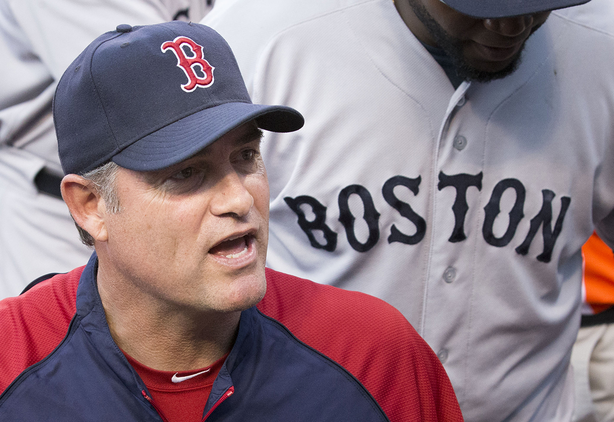 Boston Red Sox Manager John Farrell by Keith Allison via Flickr/Creative Commons