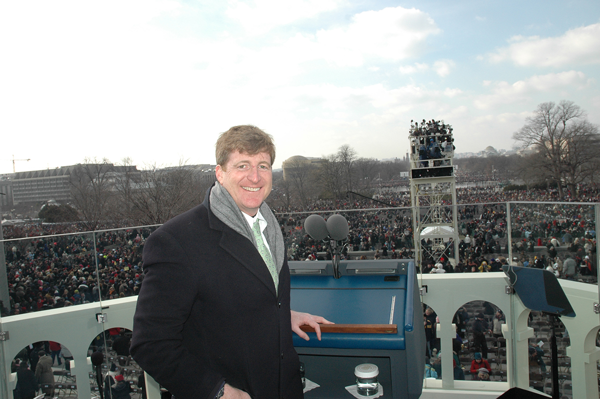 Congrsesman Patrick Kennedy at the 2008 Inauguration by George Miller via Flickr/Creative Commons