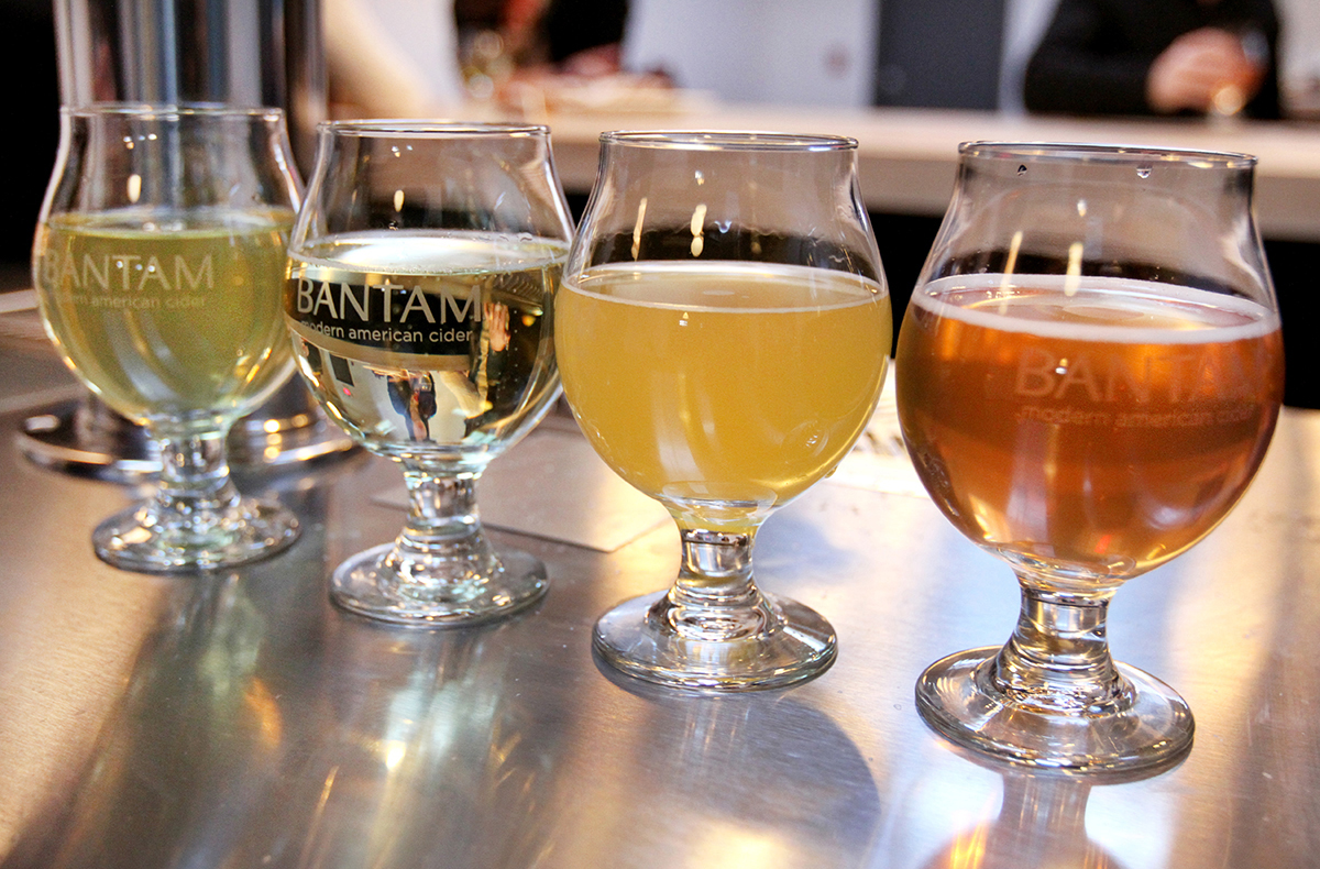 A selection of Bantam Cider 