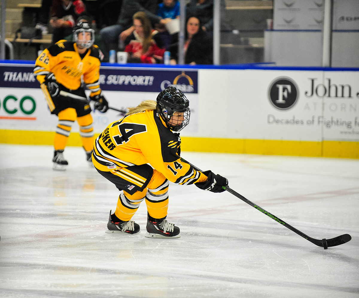 Photo courtesy of the National Women's Hockey League