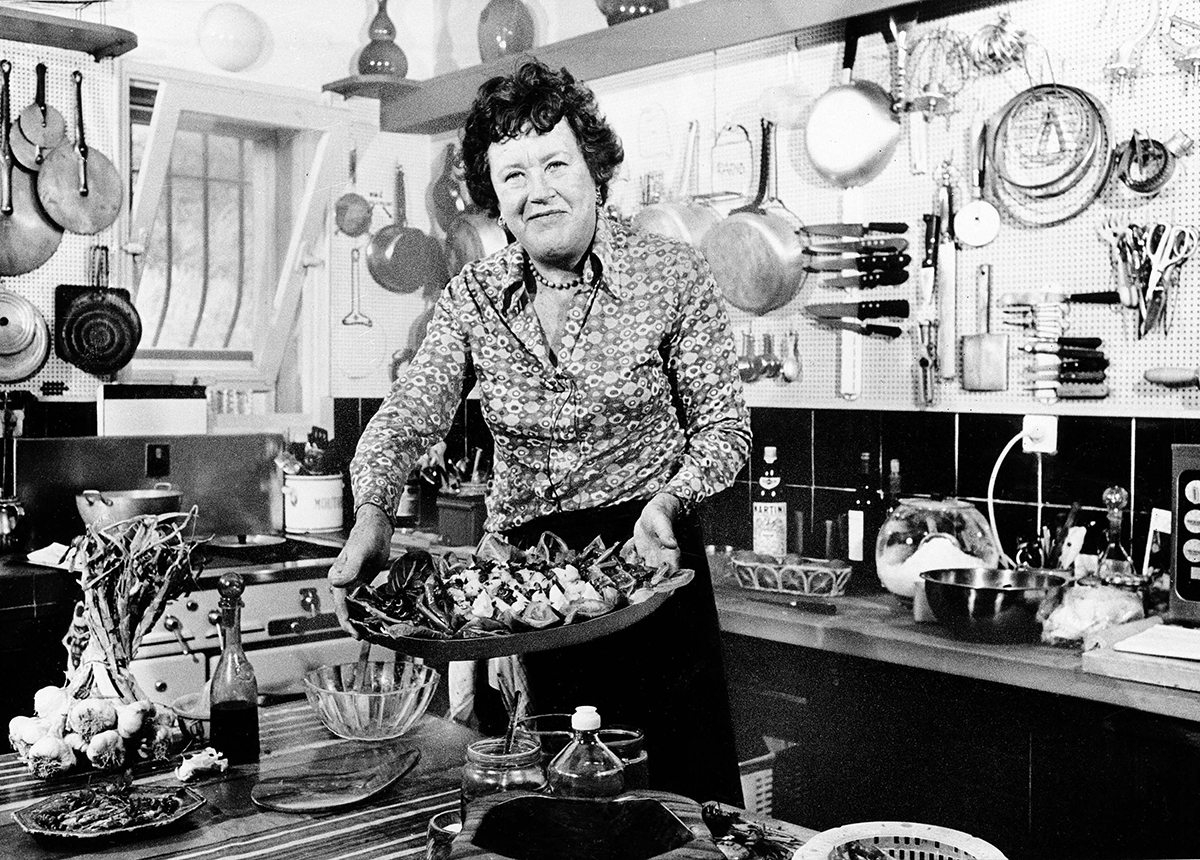 Julia Child french kitchen