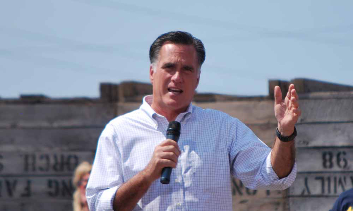 Mitt Romney rally at Long's Farm, Commerce Township, Michigan. Photo by Pat (Cletch) Williams via Flickr/Creative Commons