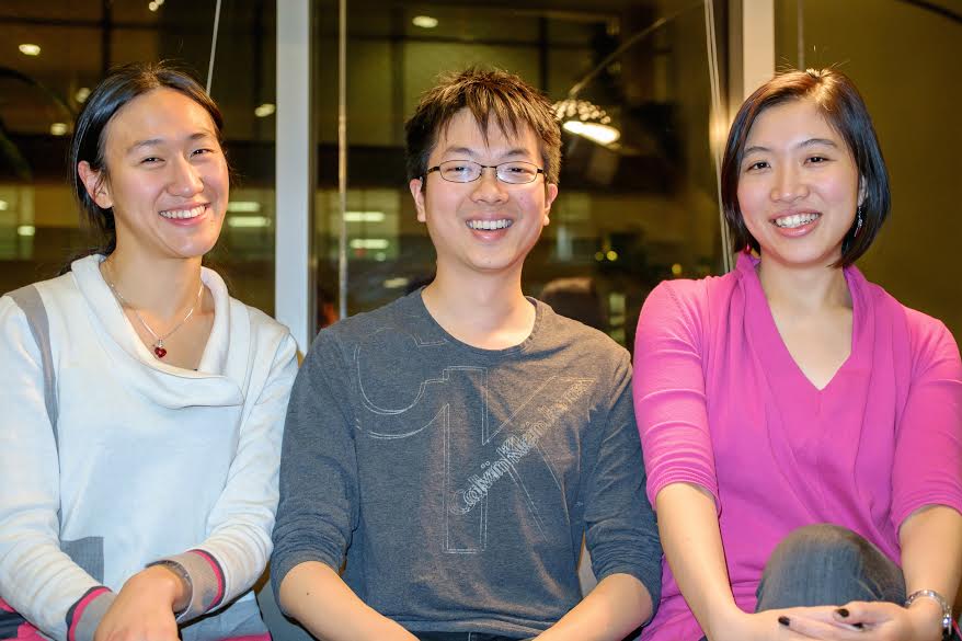 Alina Rwei, Chris Lai, and Sasha Huang