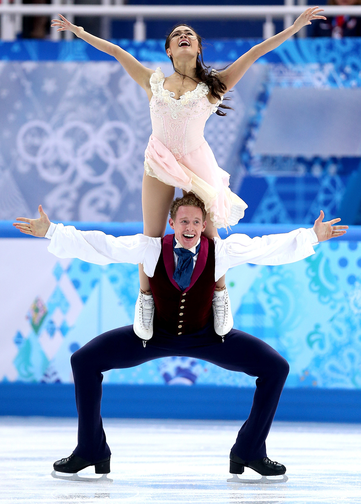 Chock and Bates. Photo courtesy World Figure Skating Championships