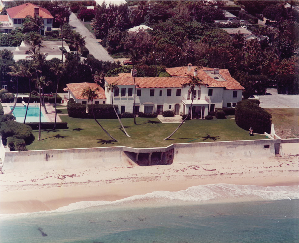 The Kennedy Winter White House in Palm Beach, Florida