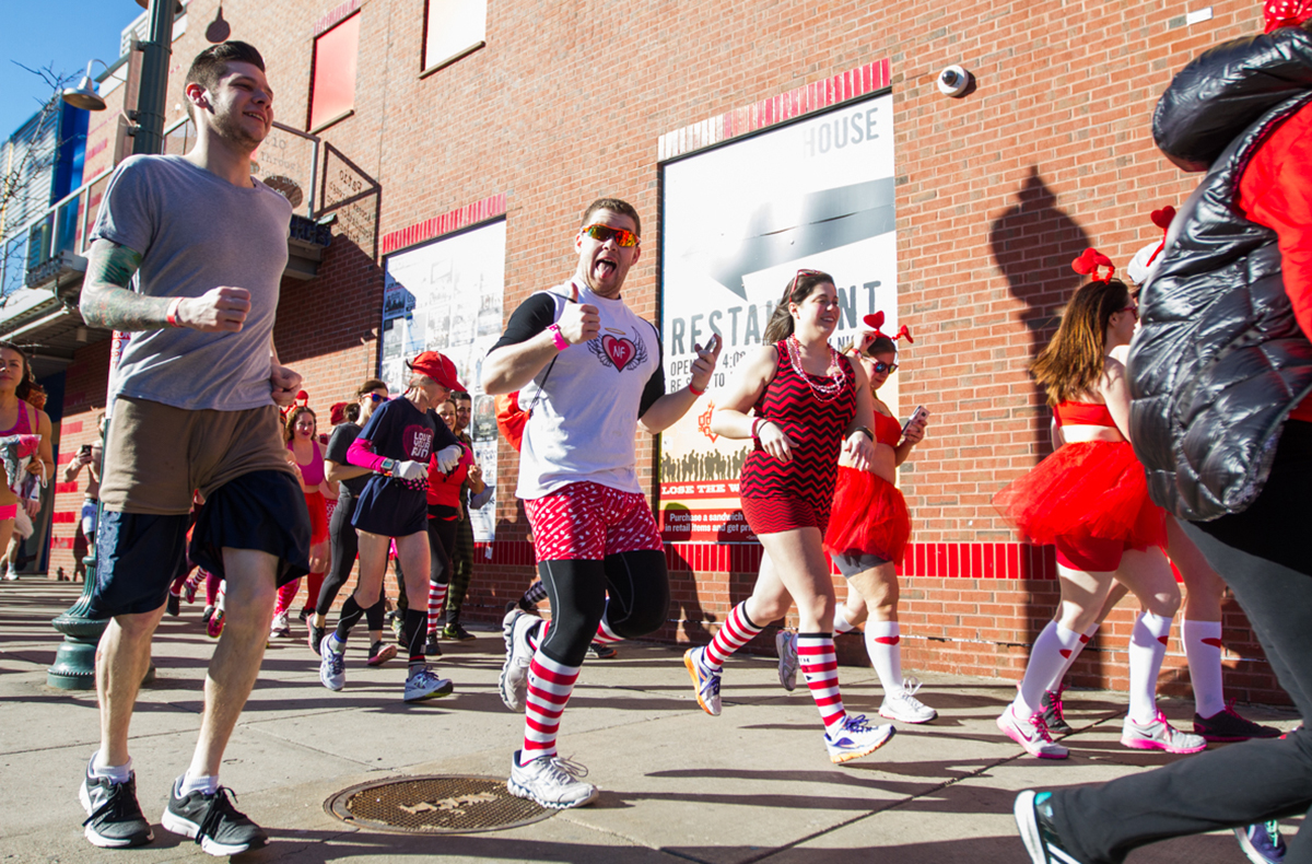Photos from the 2016 Cupids Undie Run in Boston