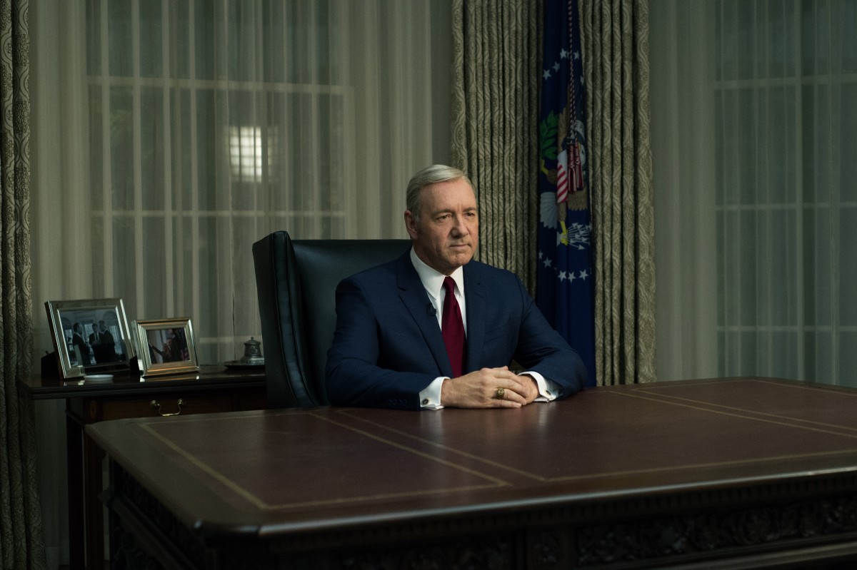 Kevin Spacey in 'House of Cards' Photo by David Giesbrecht / Netflix