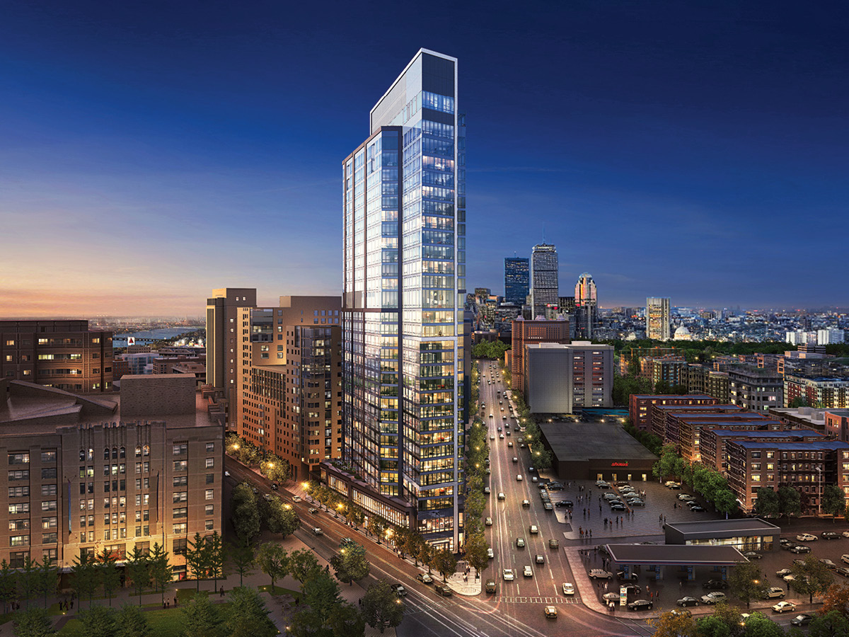 Boston high rise luxury condos