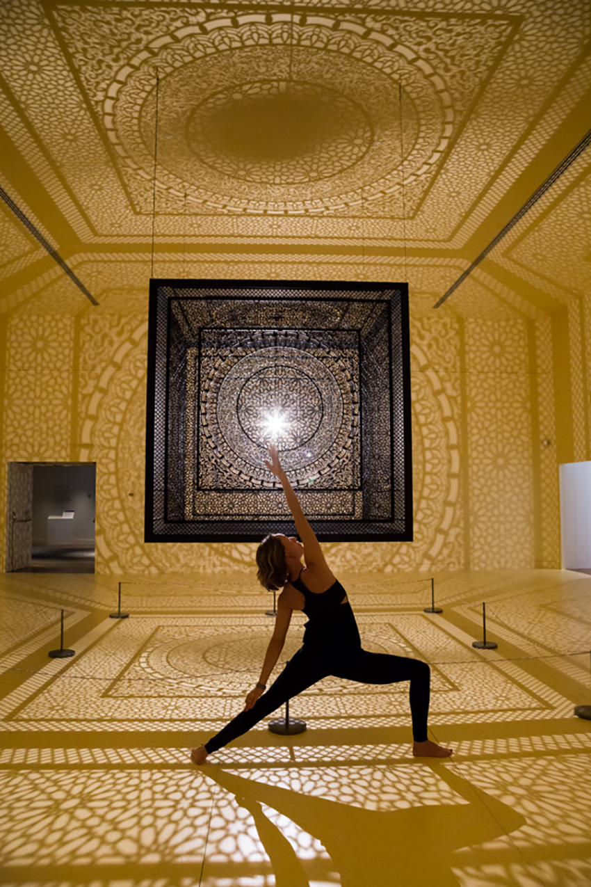 Intersections yoga classes at peabody essex museum