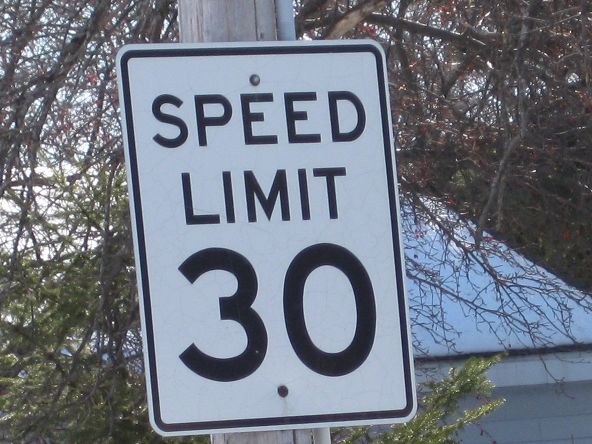 Speed Limit by Amber Kennedy via Flickr/Creative Commons