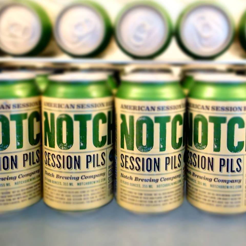 Cans of Notch Pils