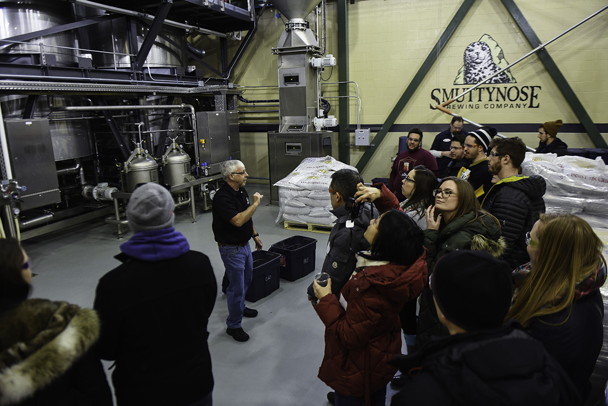 Pints of Portsmouth takes a tour of Smuttynose Brewing Company. / Photo by Mike Johnson, Fest Pics