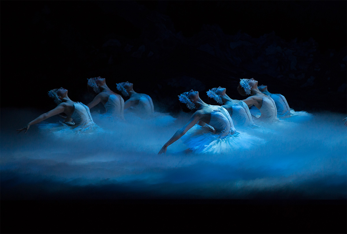 Boston Ballet in Mikko Nissinen's Swan Lake; photo by Rosalie O'Connor, courtesy of Boston Ballet
