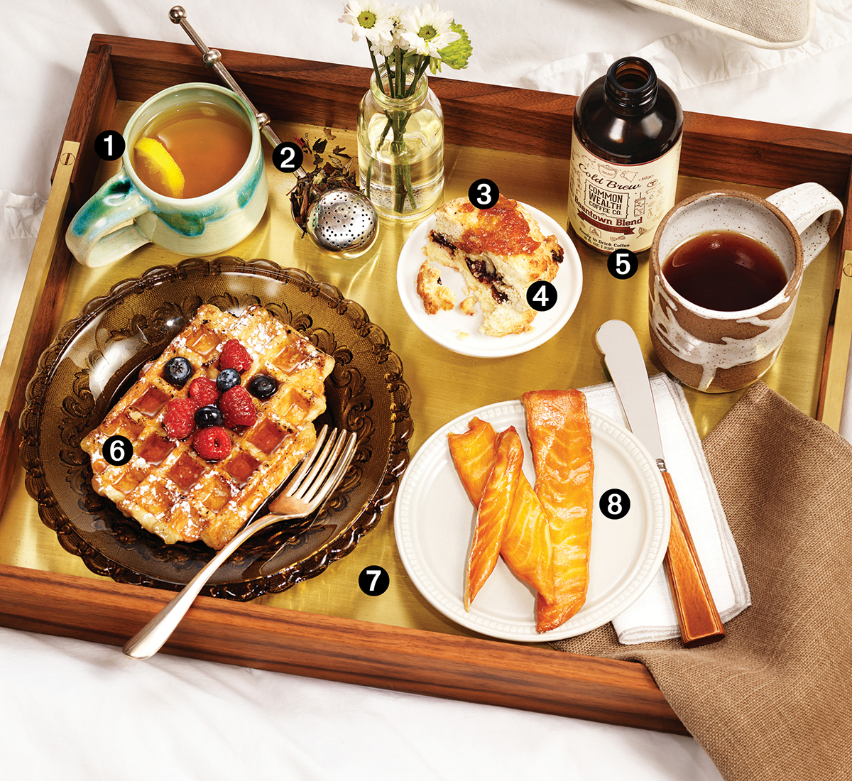 breakfast in bed better with these local products