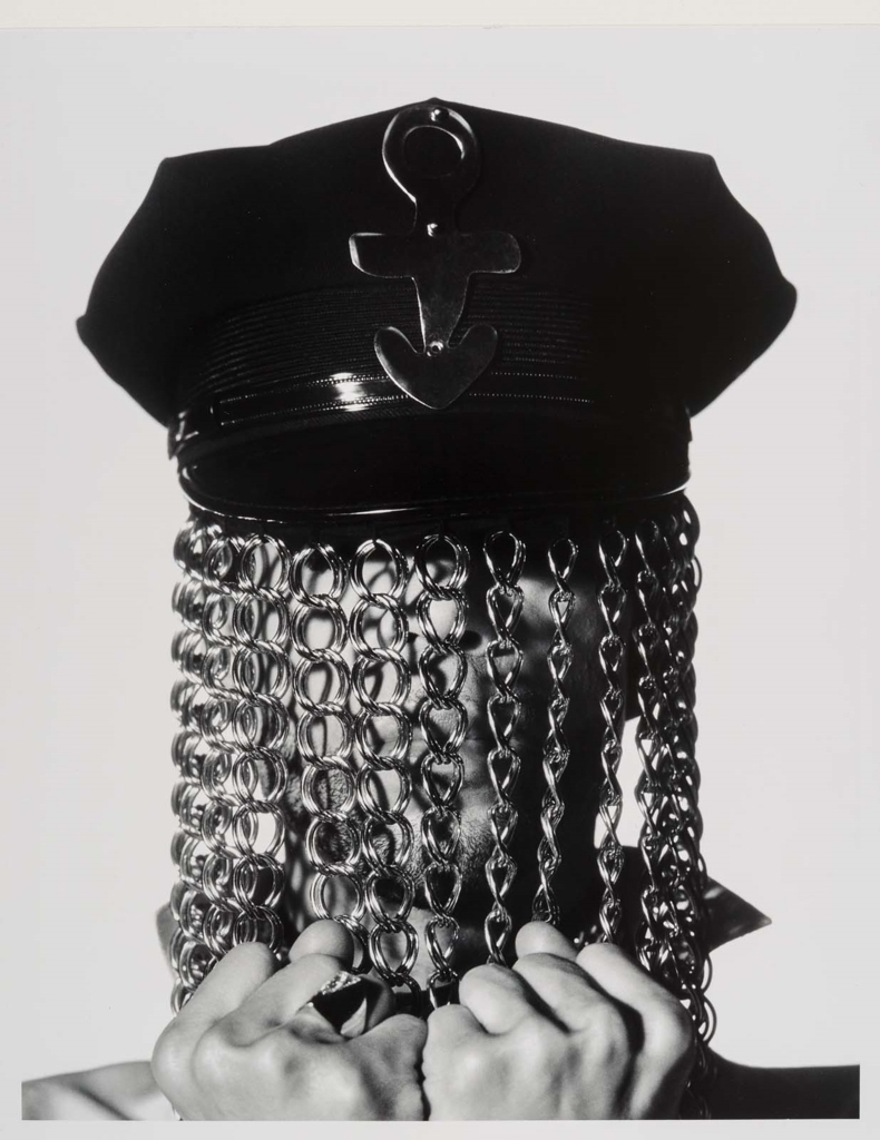 Prince (Hat with Chains) Photo by Herb Ritts via Museum of Fine Arts