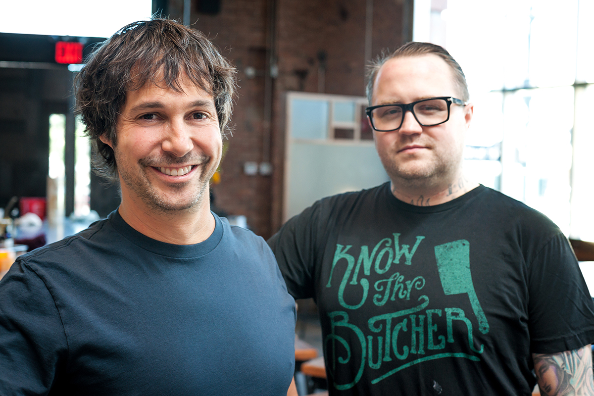 Chefs Ken Oringer (L) and Jamie BIssonnette. / Photo by Noah Fecks