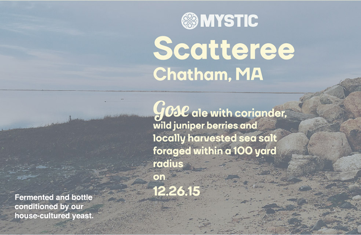 Scatteree, by Mystic Brewery.