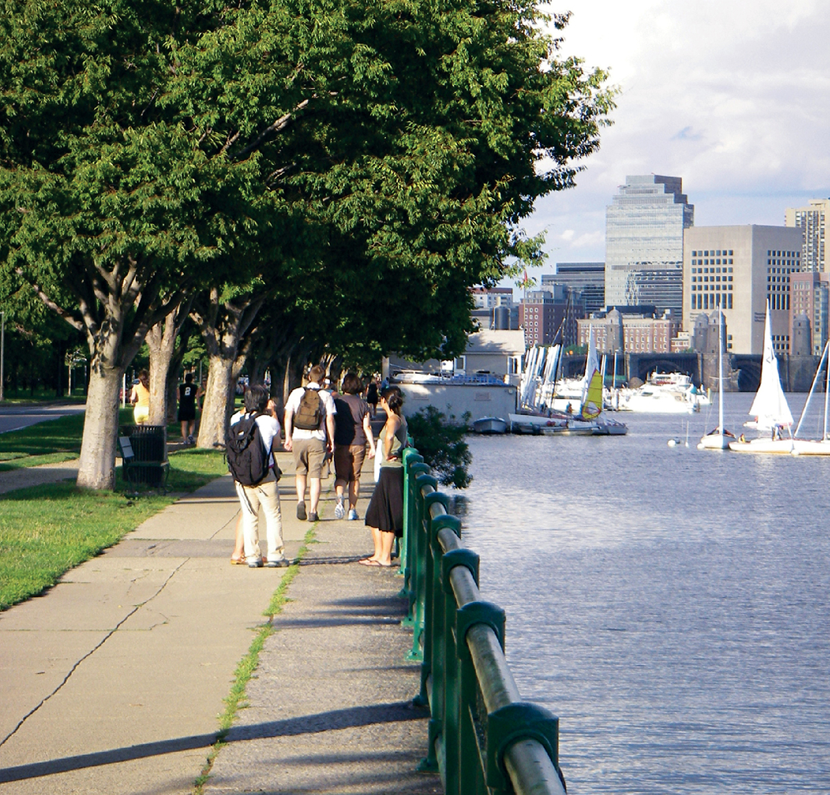 healthy scenic commutes boston 2