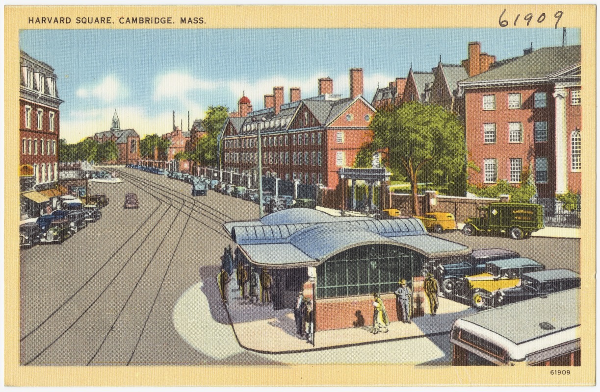 A postcard, circa 1930-45. Via Digital Commonwealth.