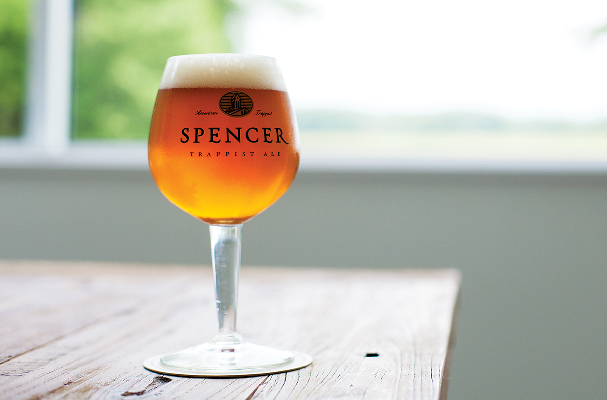 Spencer Trappist Ale. / Photo bt Pat Piasecki for Trappist Tale. 