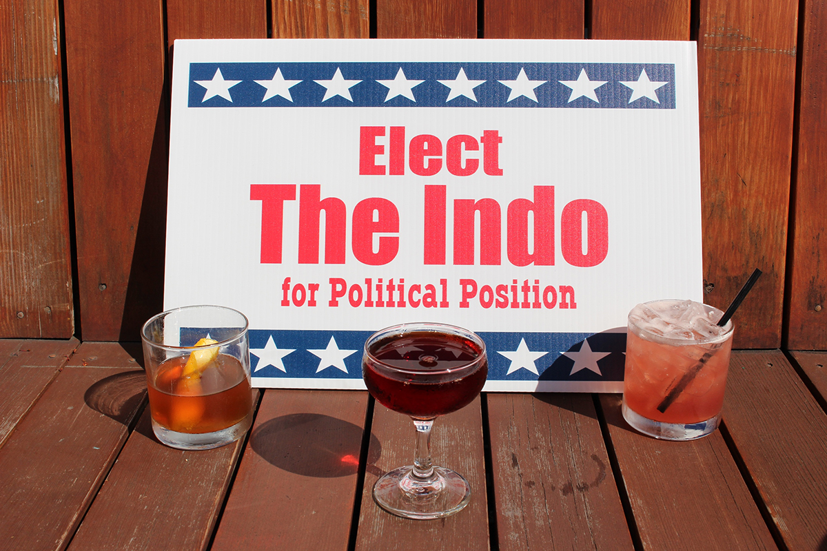 Debate cocktails at the Independent. / Photo provided