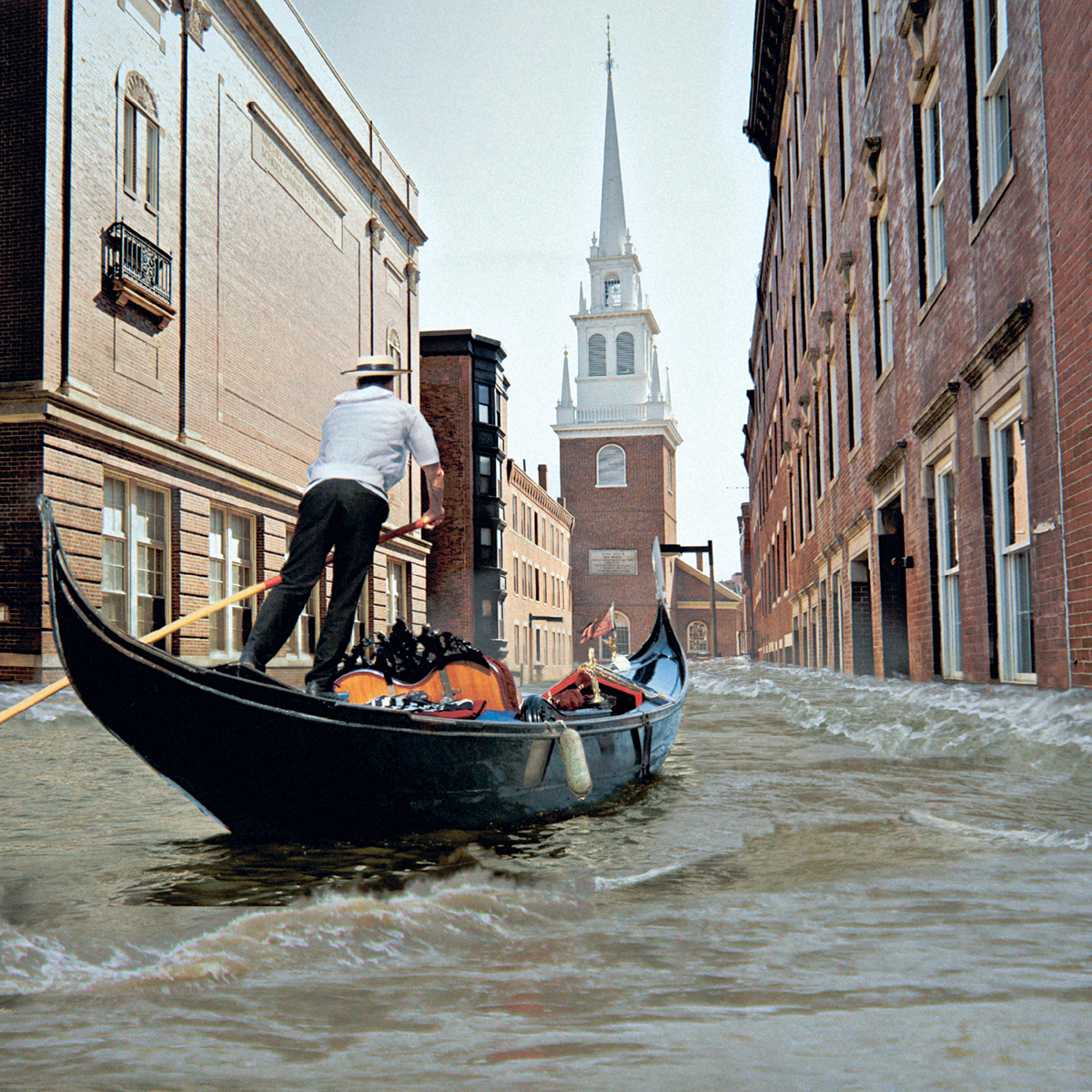 boston storm flooding venice
