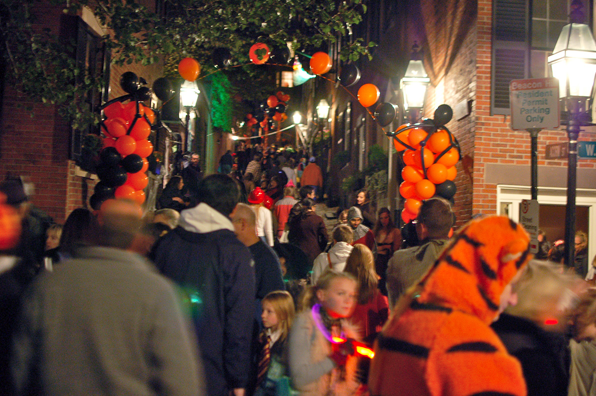 best trick-or-treating streets boston