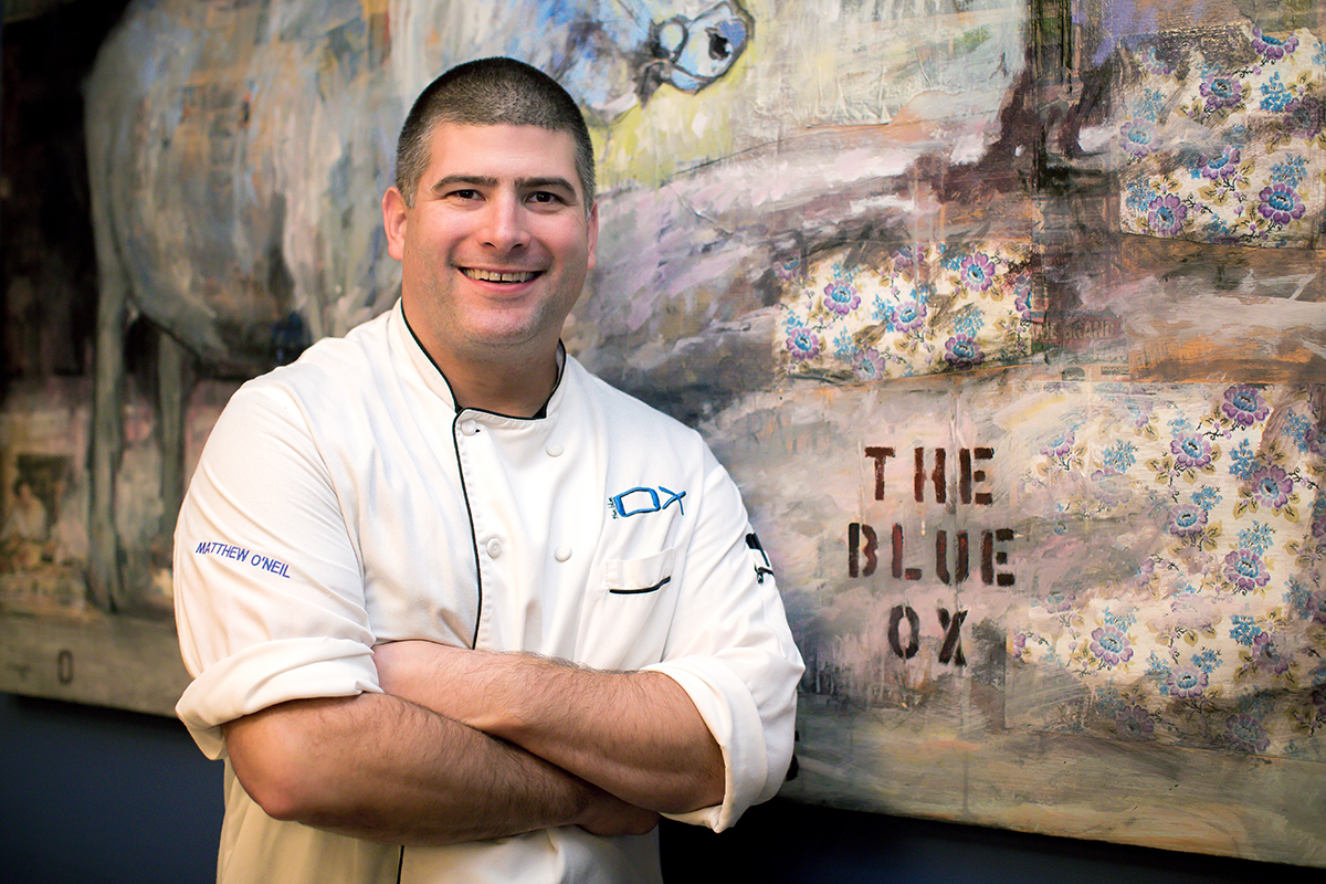 Chef Matt O'Neil of the Blue Ox and forthcoming Ledger