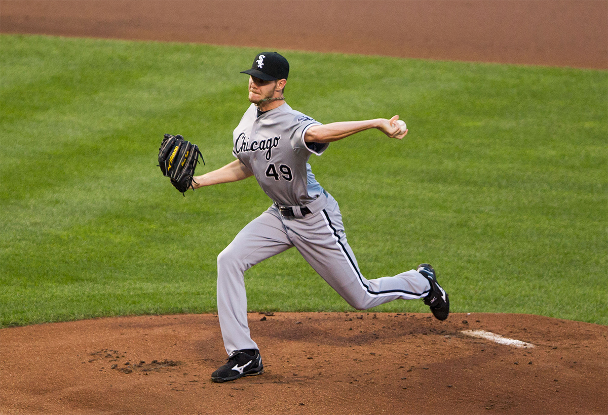 Chris Sale by Keith Allison on Flickr/Creative Commons