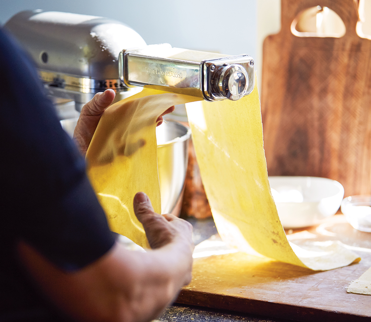 barbara lynch making lasagnette pasta