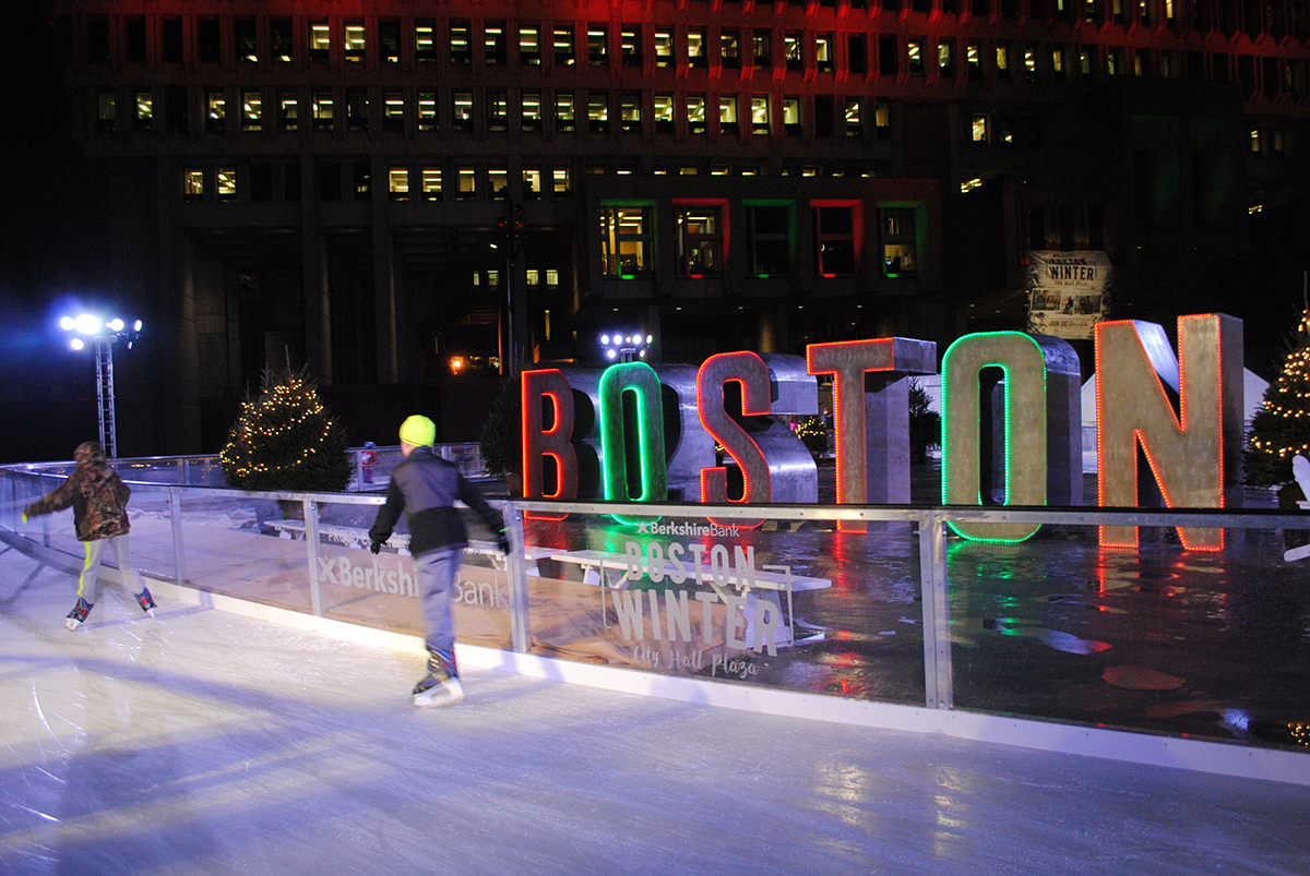boston winter city hall plaza