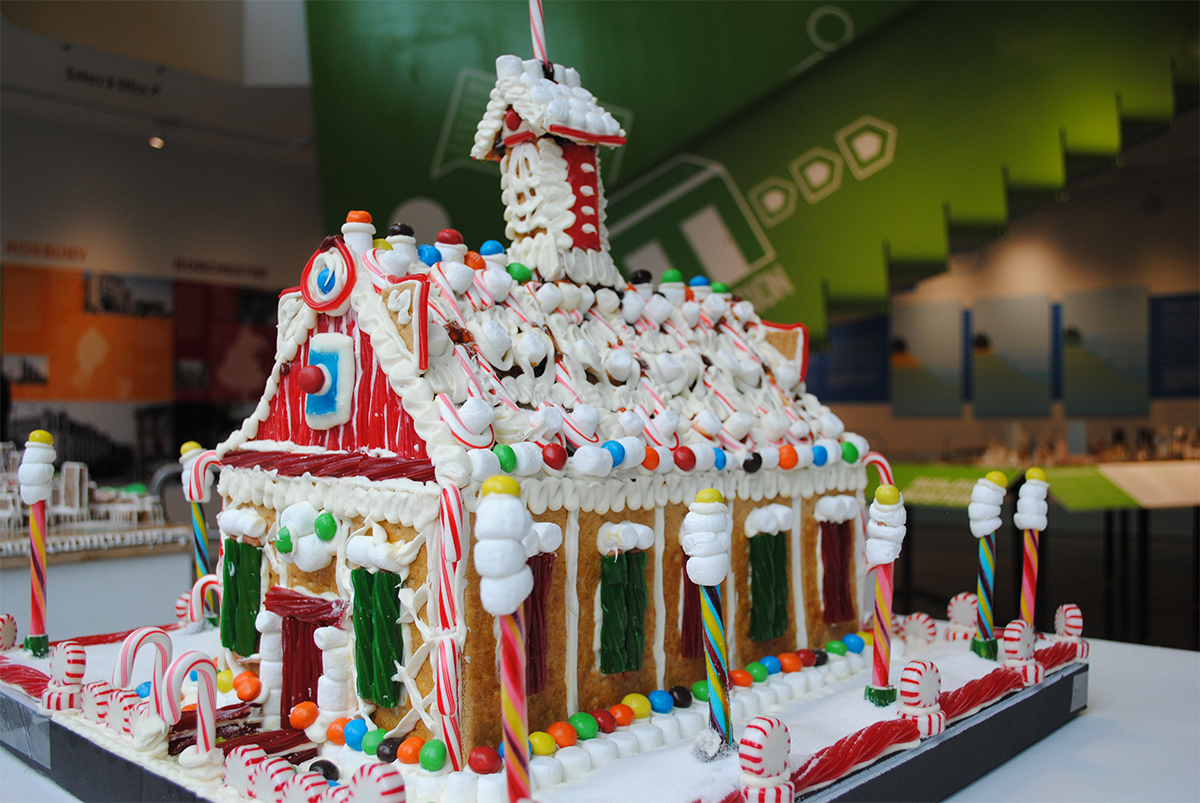 bsa space gingerbread house competition boston