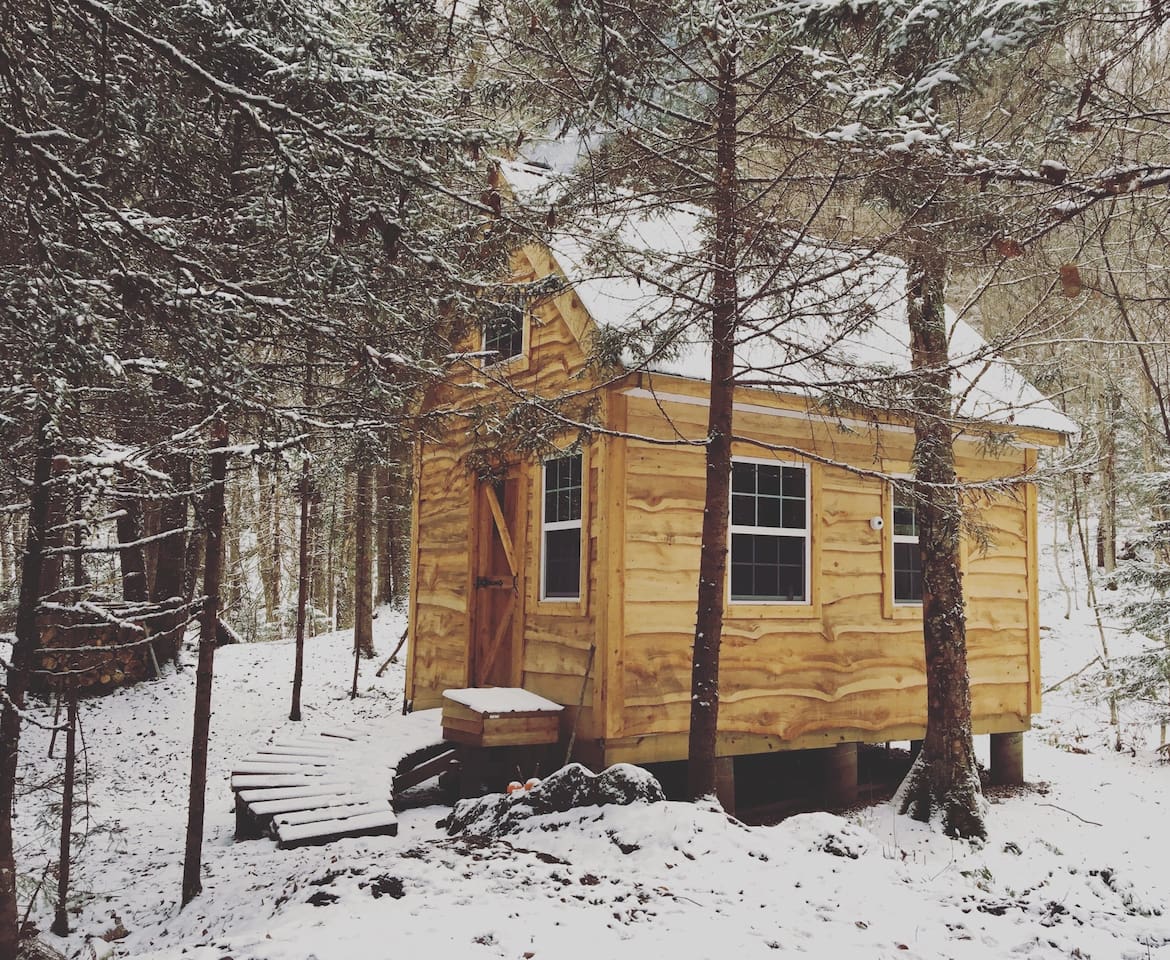 winter cabins new england airbnb