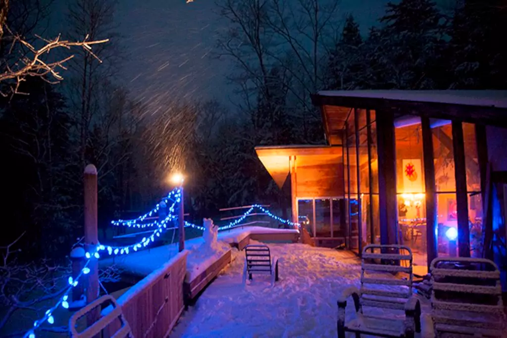 winter cabins new england airbnb